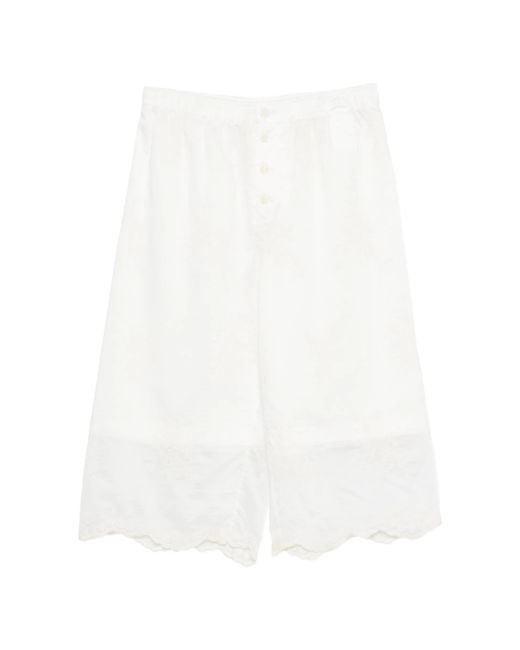 Our Legacy White Frill Short