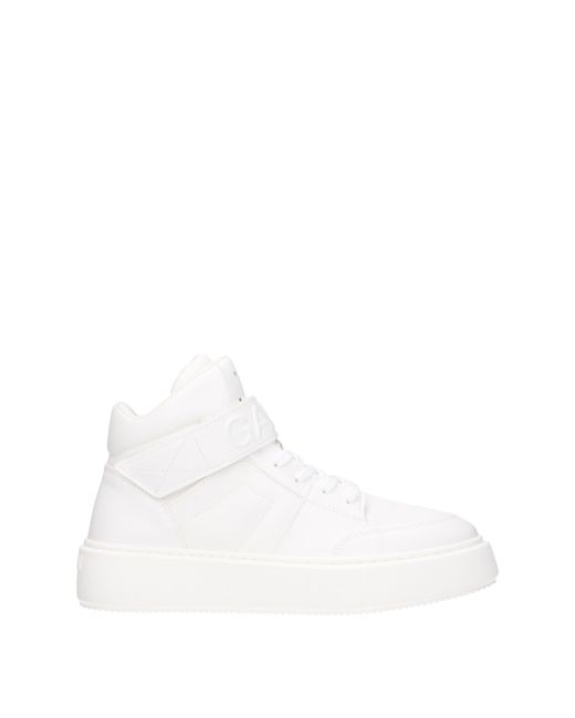 Ganni White Leather Sneakers