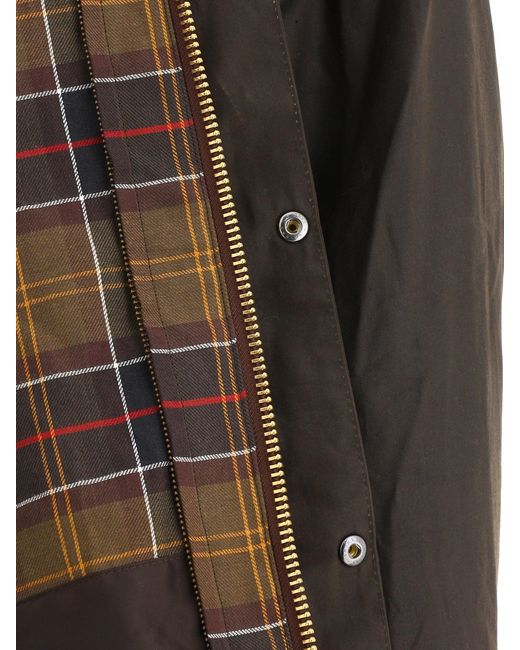 Barbour Gray Bedale Jackets And Coats Green