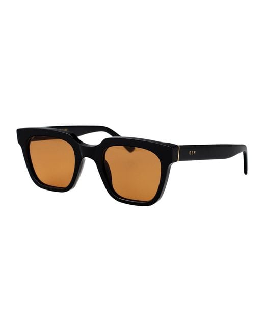 Retrosuperfuture Brown Squared Sunglasses Su5 Refined