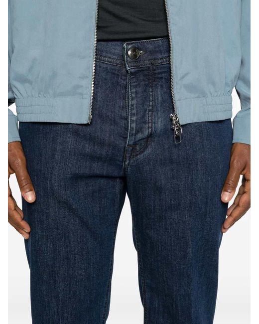 Sartorio Napoli Blue Straight Leg Jeans