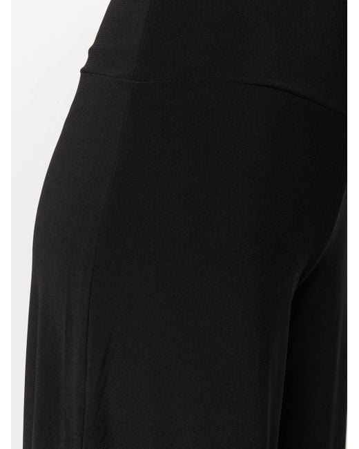 Norma Kamali Black Pants & Shorts
