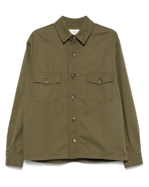 Saint Laurent Klassische Hemdjacke in Green für Herren