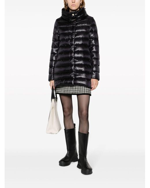 Herno Black Outerwears