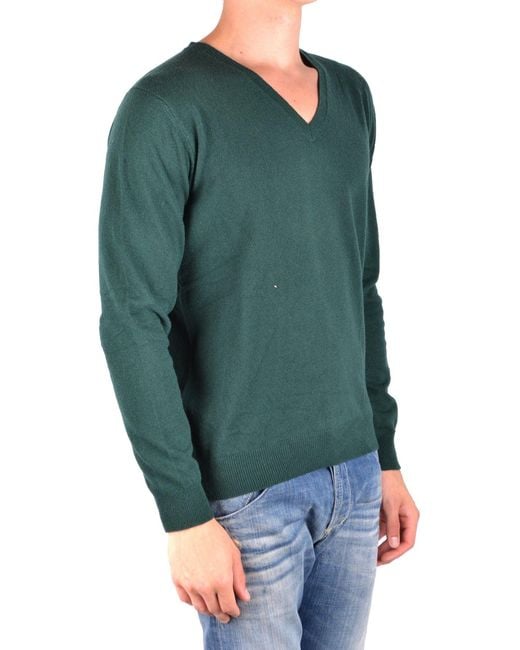 Daniele Alessandrini Green Sweaters for men