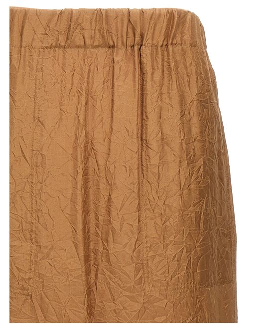 Max Mara Aeroso Midi-Rok in het Brown