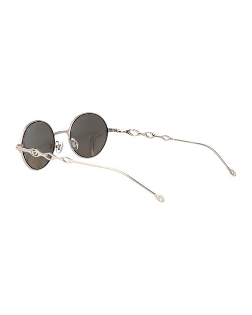 DIESEL Gray Sunglasses