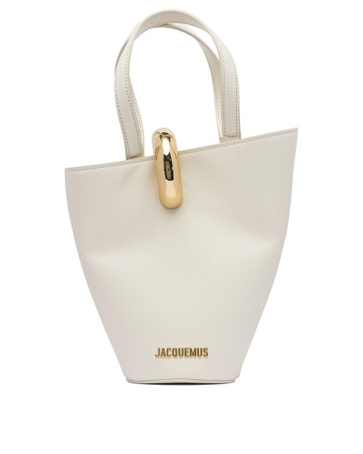 Jacquemus White "Le Bambola" Handbag