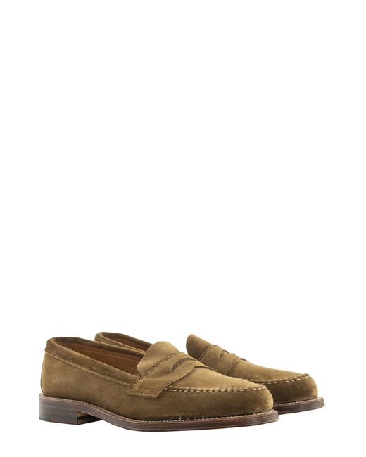 Alden Händesewn Flex Penny Loafer mit nicht ausgeertetem Vamp in Multicolor für Herren