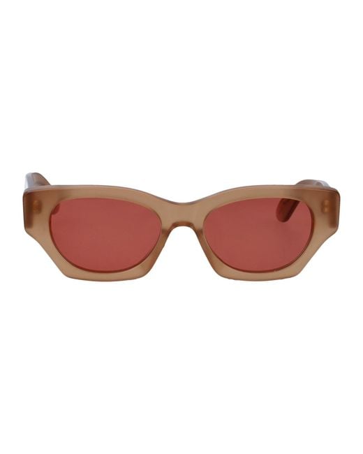 Retrosuperfuture Pink Cat Eye Sunglasses Ov0 Pnk