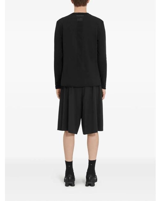 MM6 MAISON MARGIELA X SALOMON Black Mm6 Maison Margiela X Salomon X Salomon Graphic Print Sweatshirt