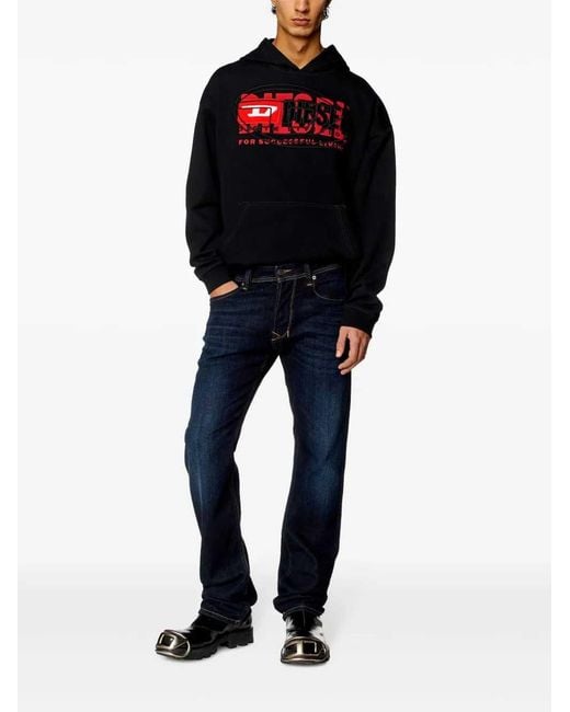 DIESEL Blue 1985 Larkee Straight Jeans for men
