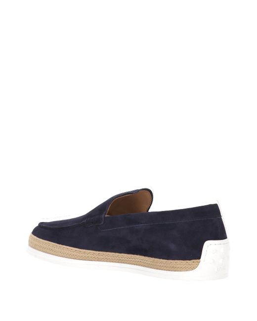 Tod's Dunkelblaue Gommino Slipper in Blue für Herren