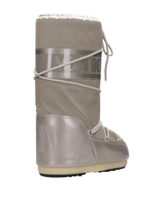 Moon Boot Gray Boots