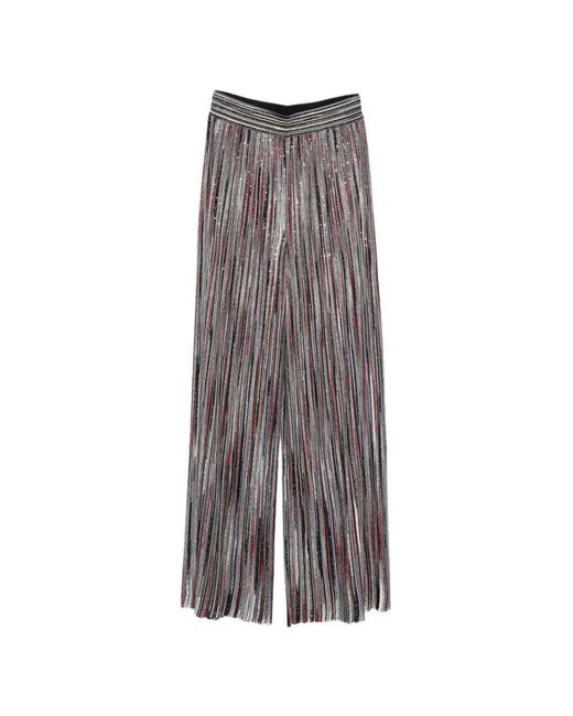 Missoni Gestreepte Broek in het Gray