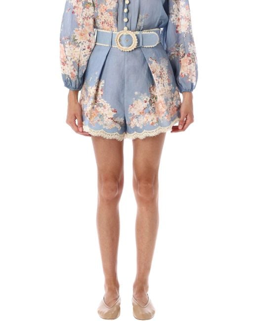 Zimmermann Shorts in het Blue