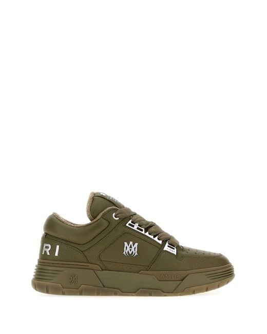 Amiri Green Classic Fit Sneakers for men