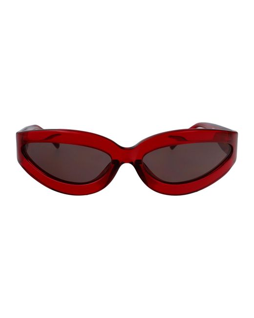 The Attico Red Sunglasses