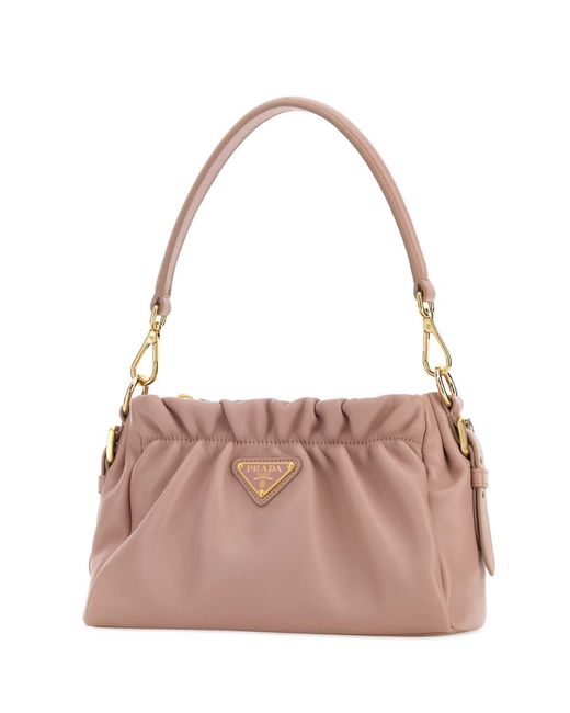 Prada Pink Nappa Leather Handbag