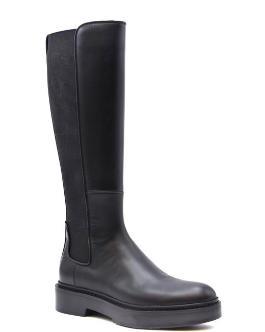 Santoni Black Shoes