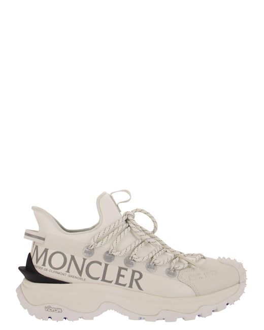 Moncler White Trailgrip Lite2 Sneaker