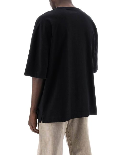 Lemaire Boxy T -shirt in het Black