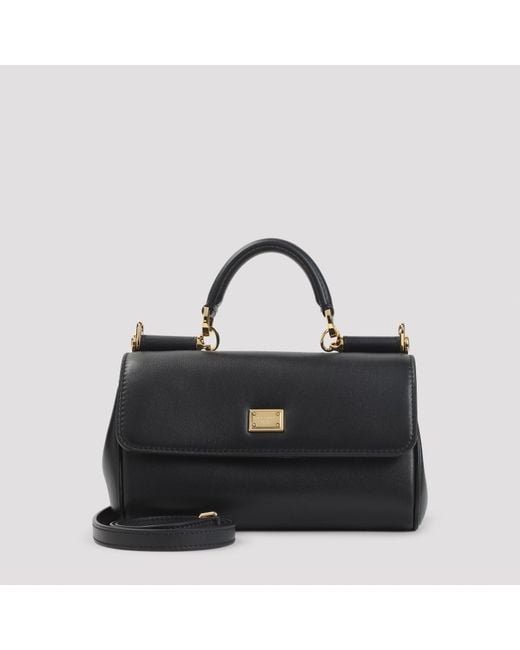 Dolce & Gabbana Black Dolce & Gabbana Top Handle Bag