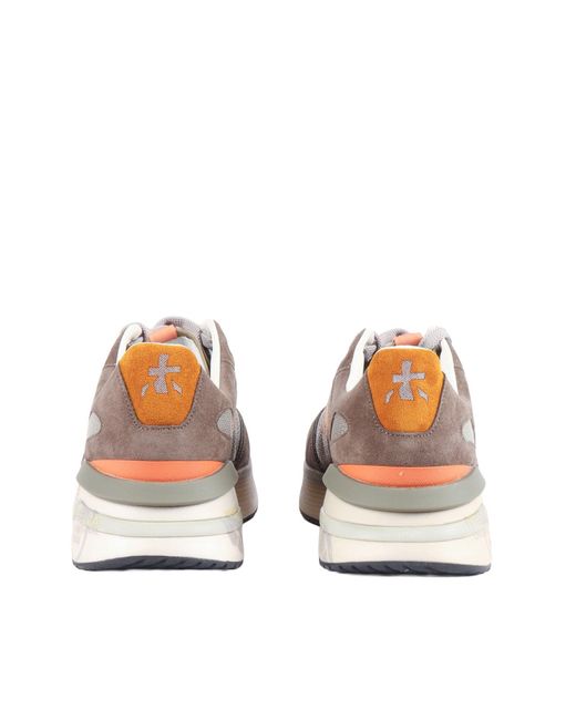Baskets Moerun Marron Clair Premiata en coloris White