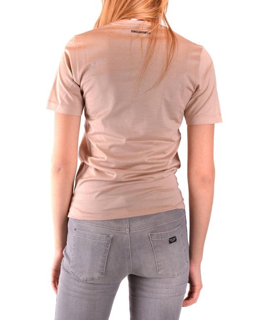 DSquared² Natural Tshirt Short Sleeves