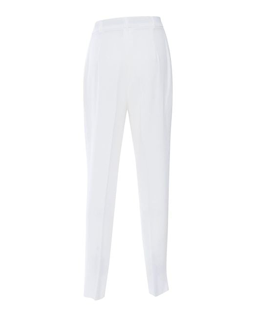 Max Mara White Pants