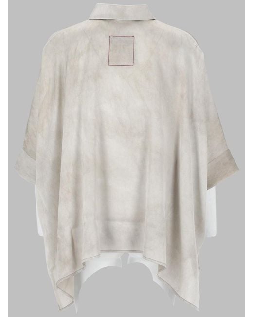 Uma Wang White Camicia