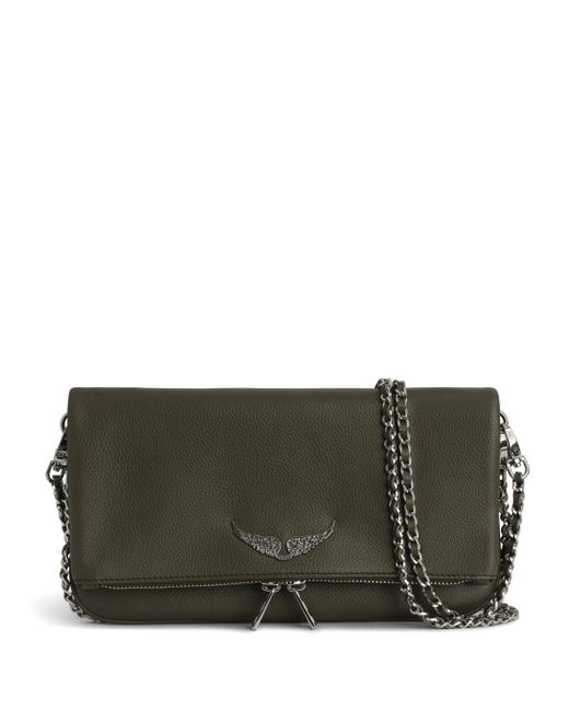 Zadig & Voltaire Green Rock Grained Leather Bags