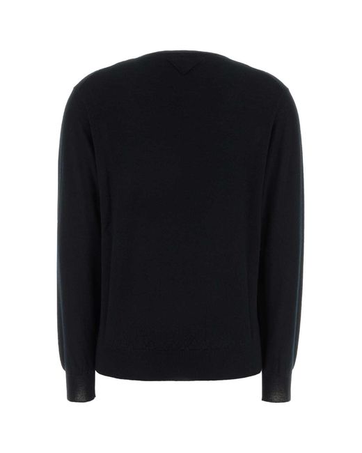 Prada Black Cashmere Sweater
