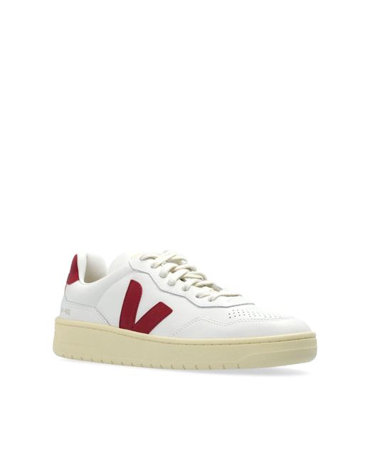 Veja Red Sneaker V 90 Leather/Marsala