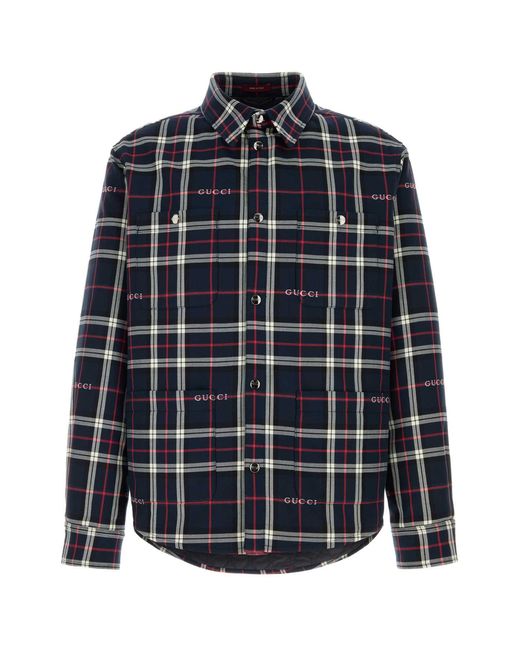 Gucci Blue Shirts for men