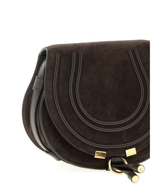 Chloé 'marcie' Kleine Crossbody Tas in het Black