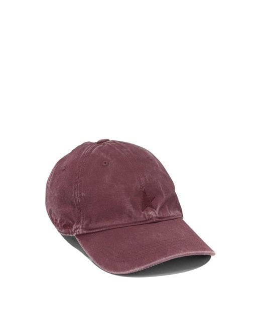 Golden Goose Deluxe Brand Purple "Journey" Baseball Cap