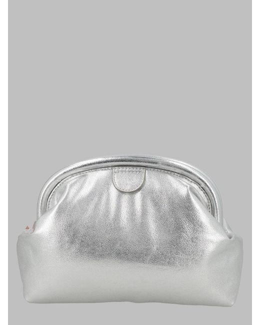 Stella McCartney Gray Clutch Falabella