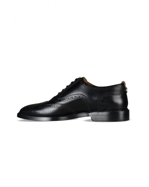 Burberry Black Derbies Oxford Brogue