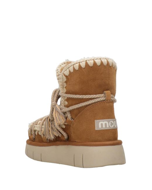 Mou Brown Boots Brandy