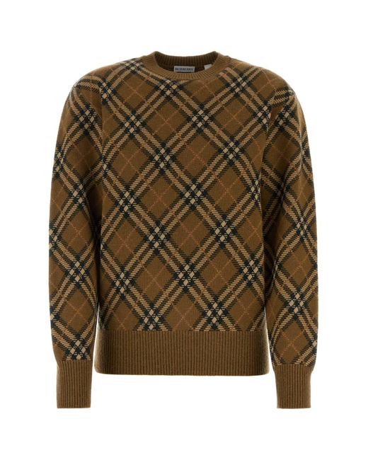 Burberry Green Knitwear