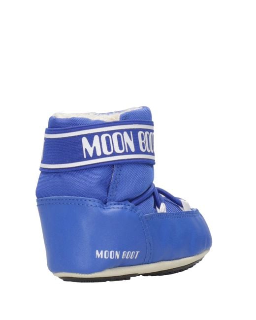 Moon Boot Blue Boots