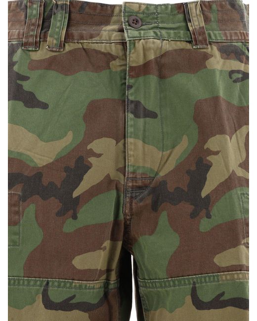 Polo Ralph Lauren Camo Cargo Shorts in het Green voor heren