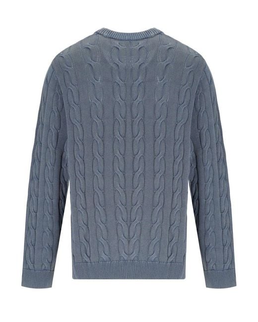 Carhartt Blue Carter Cozy Crewneck Sweater