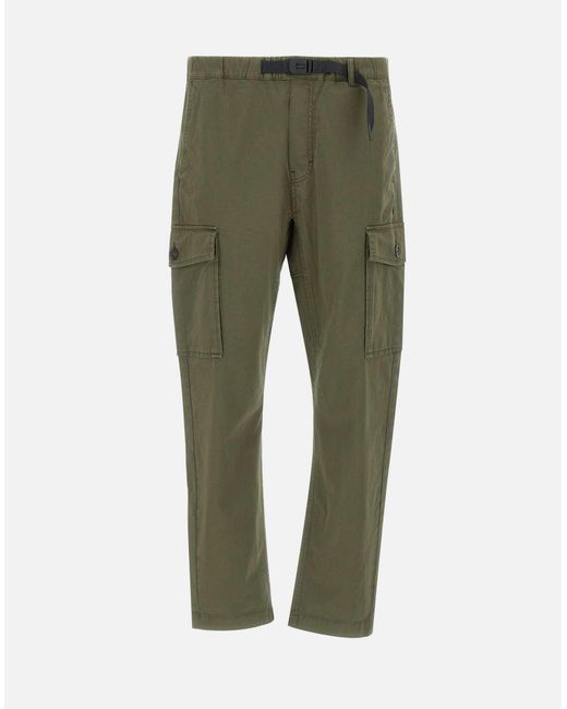 Woolrich Cargo-Hose Mit Gürtel in Green für Herren
