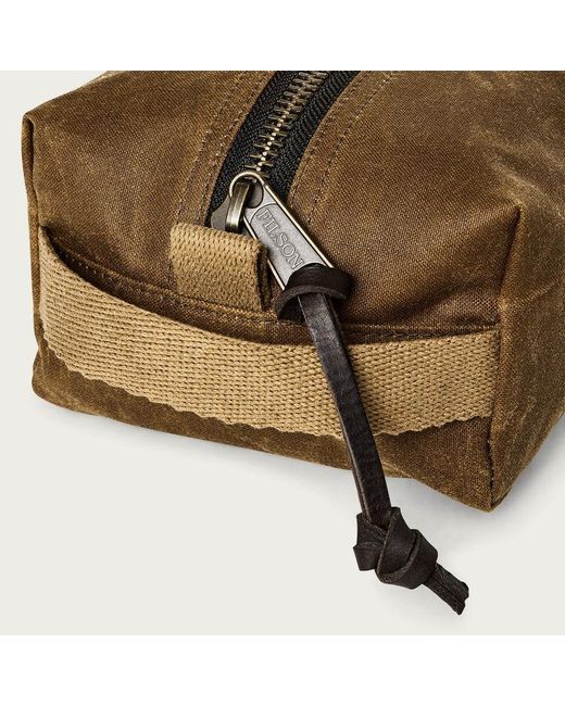 Filson Brown Tin Cloth Reiseset