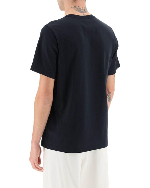 T-shirt en coton biologique PS by Paul Smith pour homme en coloris Black
