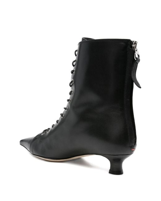 Aeyde Black Trixi Calf Leather