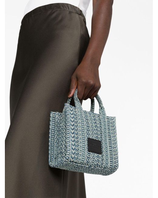 Marc Jacobs Blue The Micro Tote Bag