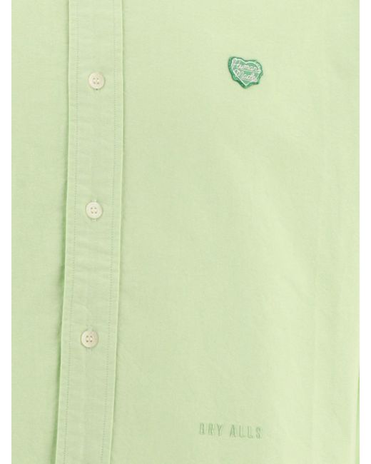 Human Made Green "Oxford Bd" Shirt for men